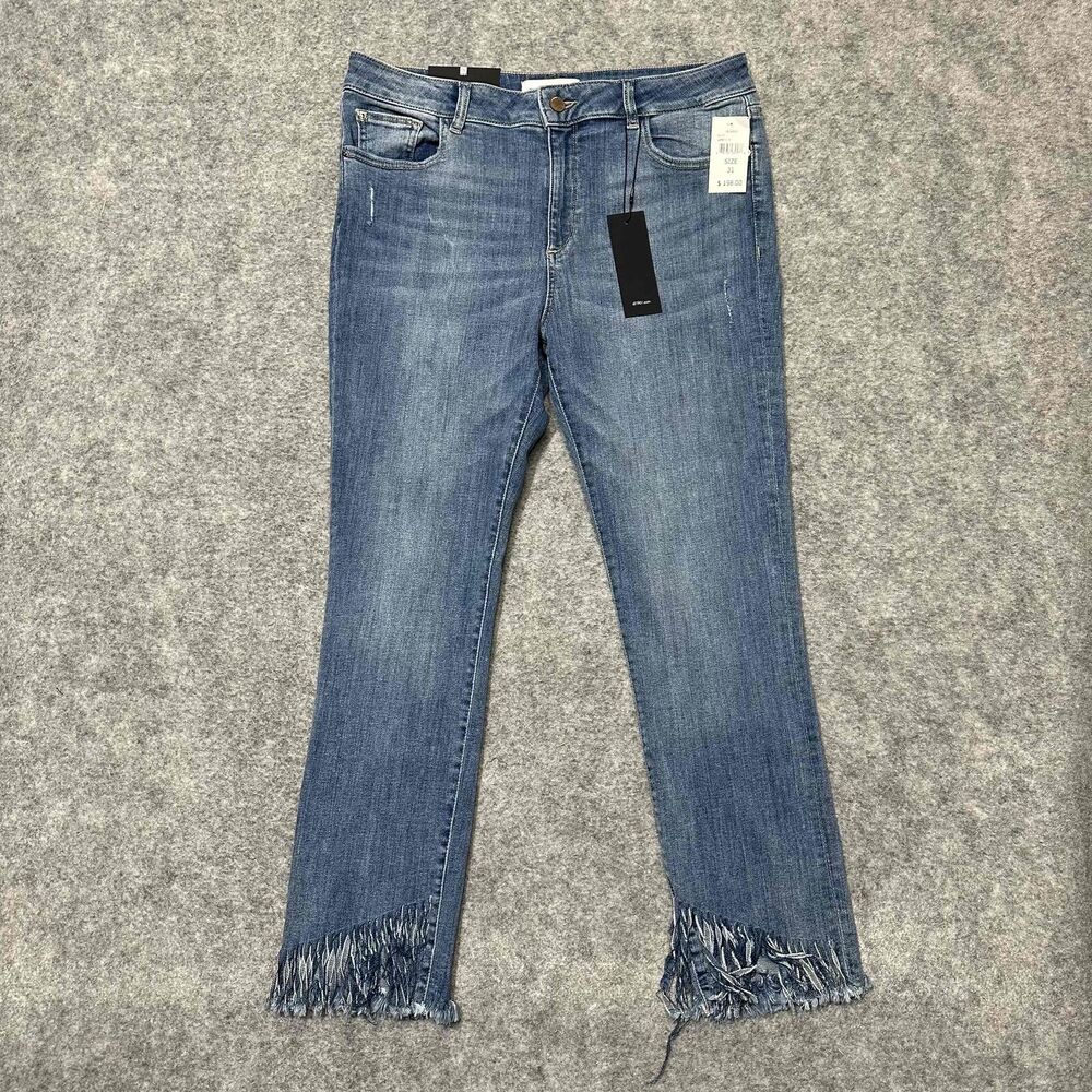 NEW DL1961 Mara Instasculpt Straight Ankle Jeans Women's Size 31‎ Blue Upstate